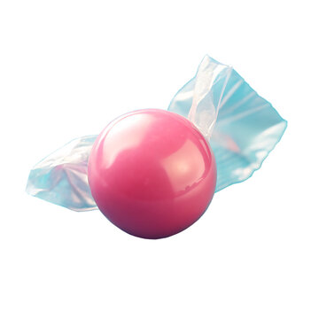 Bubble Gum Piece Still In Wrapper