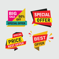 Exclusive Offer Logo, Special Offer Logo Template