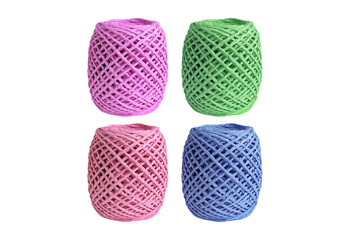 A spool of twine isolated on transparent background