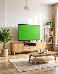 Modern living room with TV (2)