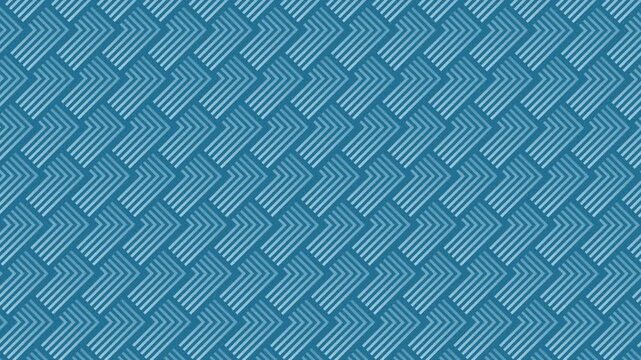 Seamless blue geometric chevron pattern with diagonal lines and gradient effect abstract