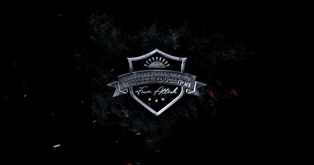 International day to protect education from attack, emblem symbolizing the fight for safe learning environments worldwide