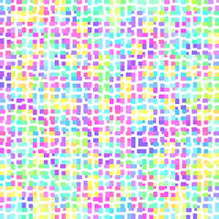 Colorful abstract geometric seamless pattern background. 3d rendering.