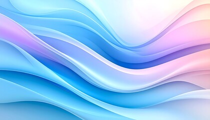 Fototapeta premium Abstract Pastel Wave Background. (3)