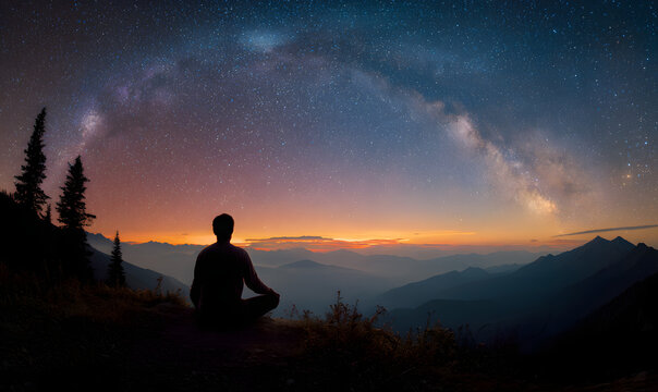 Embark on a cosmic journey with Cosmic Yoga Meditatig across the Universe. Expore peace and harmony throgh interstellar meditationand mindfulness techniquesamidst the vast cosmos