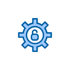 Technology and Security Icons – Safety, Protection, Privacy, Lock, Unlock, Cybersecurity, Digital Protection, AI Security, Surveillance, and Data Safety Illustrations