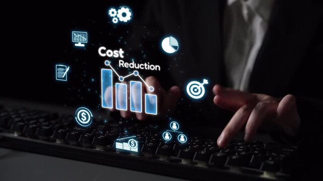 Cost reduction and cost saving through digital transformation, business cost optimization, operational cost reduction, financial savings, and resource efficiency strategies for business success. Muxer