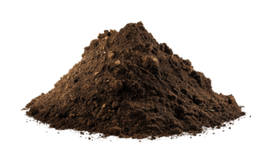 Soil management techniques for sustainable farming outdoors, isolated on transparent background, png