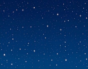 Obraz premium Starry night sky