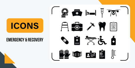 Emergency and recovery services graphic design