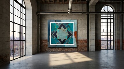 Happy diverse people are jumping together and waving flags on a sunny day