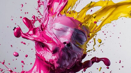 Color splash lifestyle photography design concept inspiration background stylish composition detail artistic paint