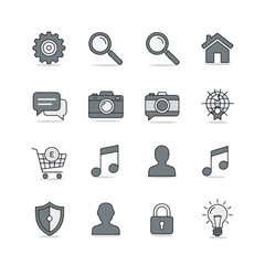 Modern UI and Web Icons