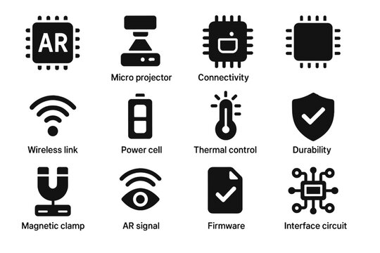 Microscope module ar vector connectivity processor thermal durability chip internal icon projector