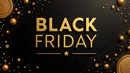 Obraz premium Black Friday Poster For Your Account And Brand