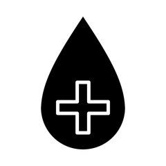 Fototapeta premium Blood Donation concept illustration for people and community