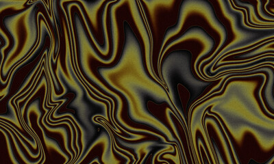 Abstract Swirling Marbling Effect with Glittery Texture and Psychedelic Color Blend