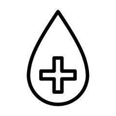 Fototapeta premium Blood Donation concept illustration for people and community