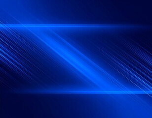 Fototapeta premium Abstract Blue Light Streaks Background. (1)