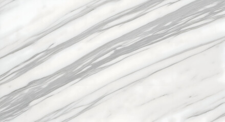 Obraz premium white marble with grey diagonal veins, elegant natural stone, polished slab for minimalist countertops, sophisticated wall features, and sleek interior design