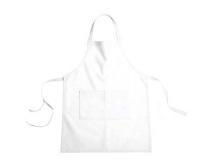 Blank white apron