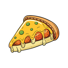 Delicious italian calzone cut open revealing gooey melted cheese filling and golden crust