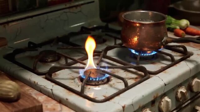  Cocina antigua y rústica