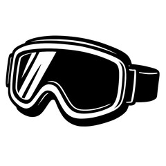 Modern Ski Goggles for Winter Sports - A Classic Symbol of Adventure and Protection