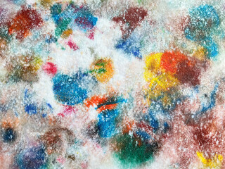 abstract background grainy noise grungy texture Own Handmade surface White Yellow Red Green Pink Blue Abstract Nature