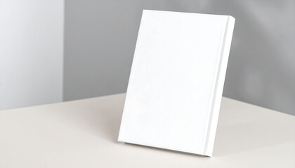 Naklejka premium Blank white book mockup (1)