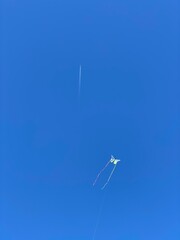 airplane in the sky