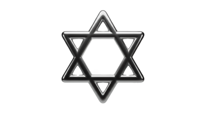 Star of david symbol jewish religion judaism hexagram jewish star religious icon graphic design shape symbol