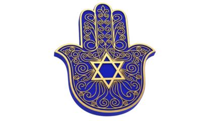 Explore the beauty of hamsa hand with star of david a symbol of protection and good luck in jewish culture