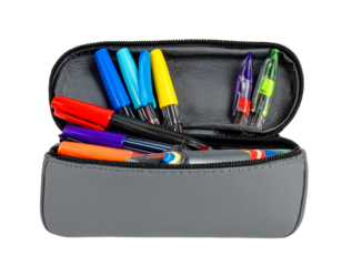 set of pens in a box