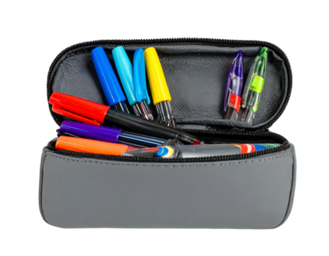 set of pens in a box