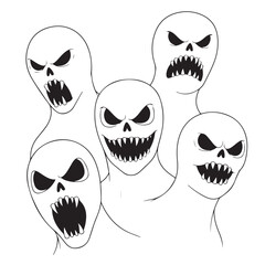 Whispers of Shadows: A Haunted Halloween Imagery Collection