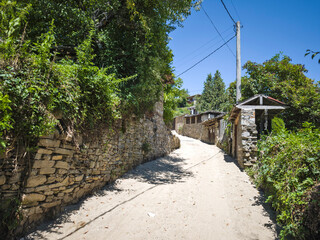 Summer view of Village of Dolen, Bulgaria