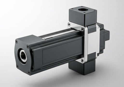 Precision Engineered Linear Actuator with Silver Accents