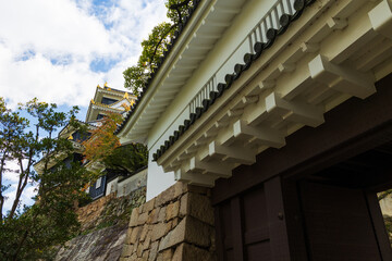 日本の風景・秋　日本100名城　岡山城