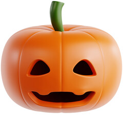 Smiling Jack-o’-lantern Pumpkin