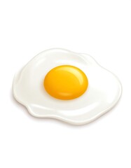 Fried egg illustration
