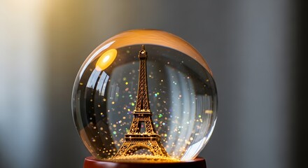 Celebrate World Tourism Day with a miniature Parisian dream in a snow globe