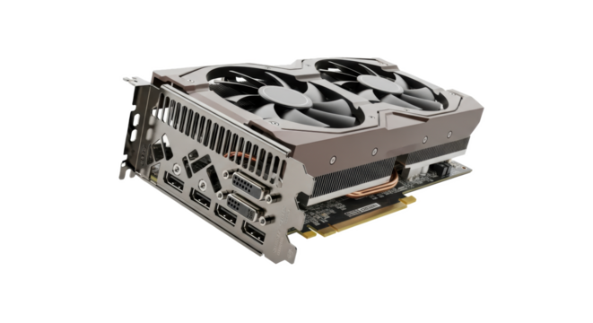 Graphics card pci express gpu video card gaming pc hardware computer component cooling fans hdmi displayport