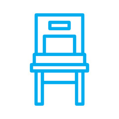 Simple Chair Icon Design
