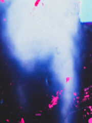 Abstract Neon Texture – Blue and Pink Light Background for Futuristic Design