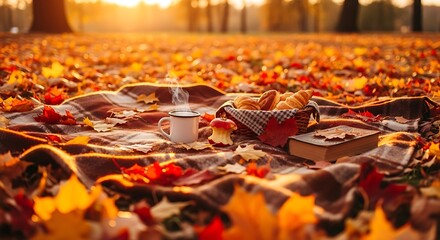 Autumn Picnic in the Park.
