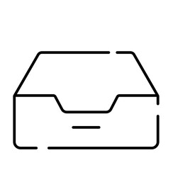 UI Essential Broken Line Icon, Minimalist Outline Vector Symbol for Interface, Web, Mobile App, UX Design, Navigation, Digital Tool, Modern Technology and Essential UI Pack