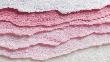 Pink layered paper texture background, design element