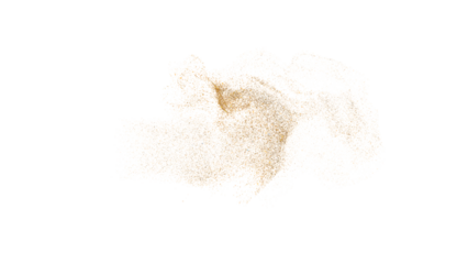 Transparent channel particles