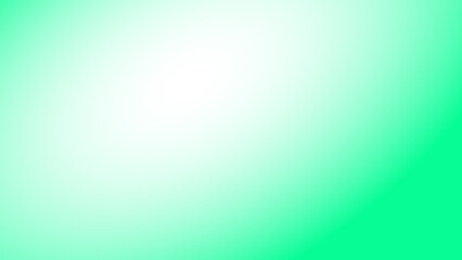 Aesthetic green gradient frame with transparent background